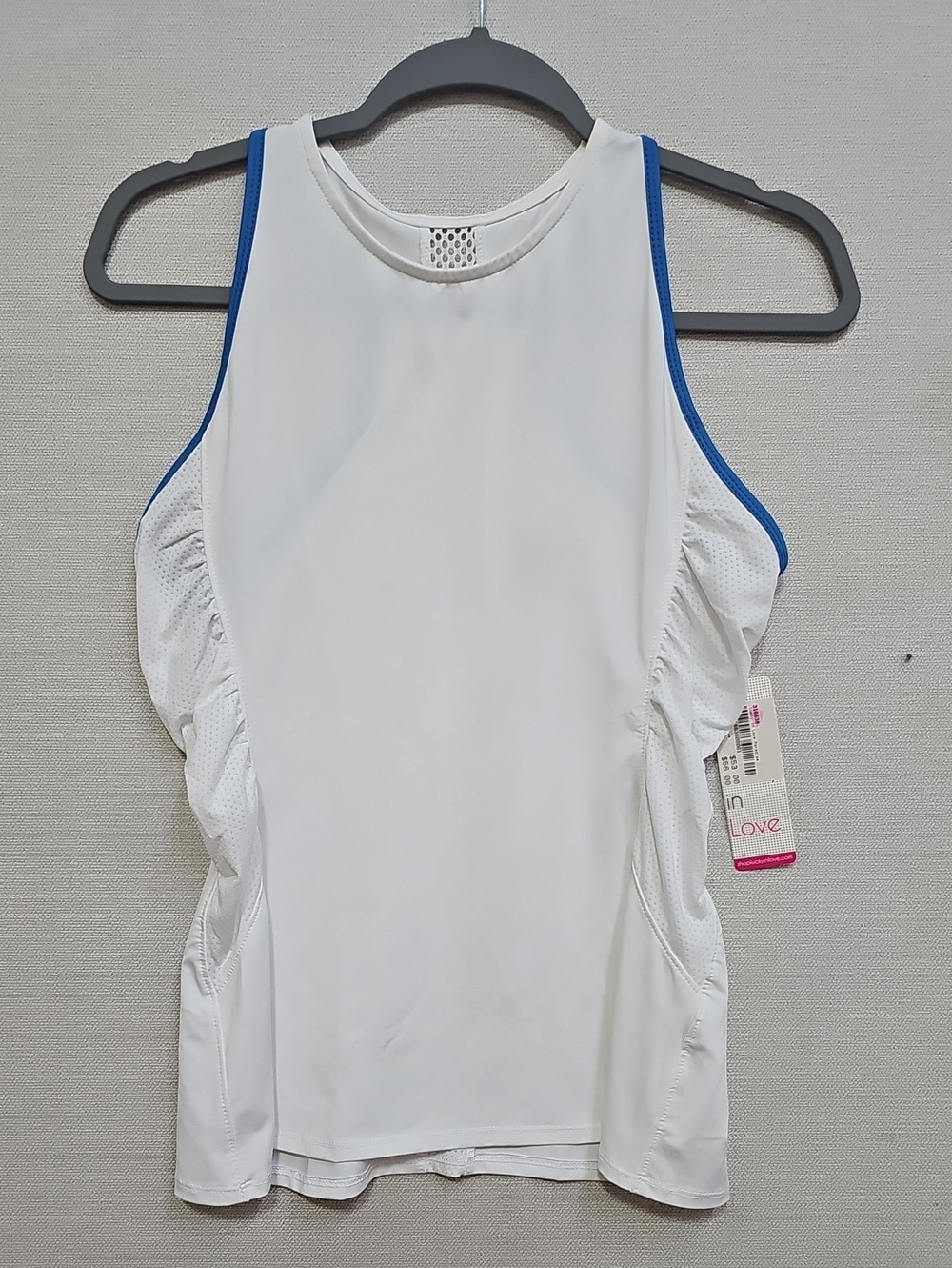 LUCKY IN LOVE TENNIS TANK TOP BFPM-09-053